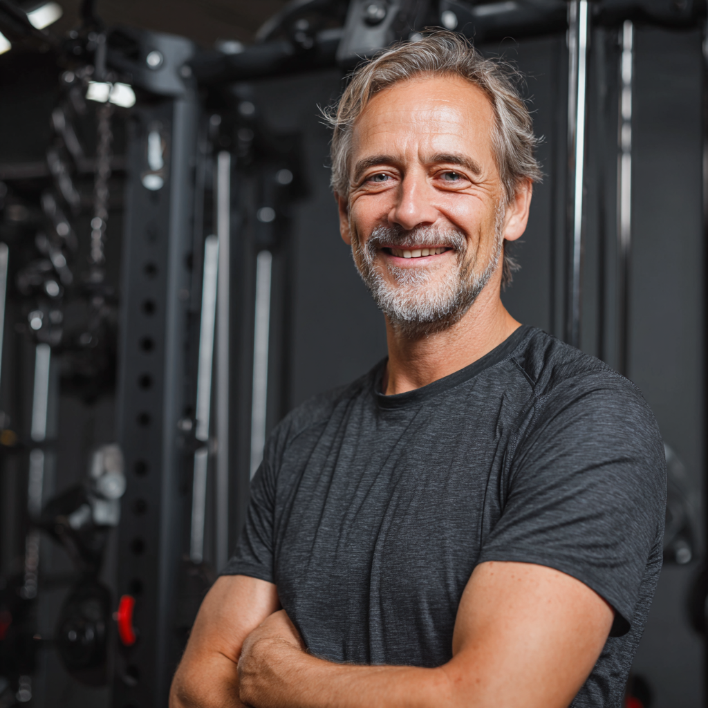 Схематичне зображення будови м'язів та нервових закінчень у виконанні професійного європейського спортивного лікаря